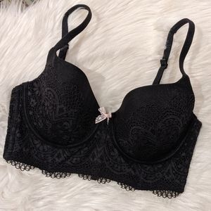 VS Black Lace Bra
